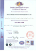 Chine Jiangyin Hongda Powder Equipment Co., Ltd certifications